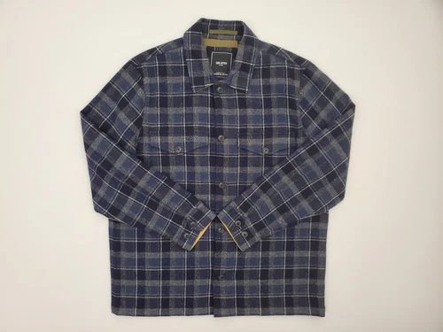 Todd Snyder Plaid Wool Utility Overshirt Jacket Size L Made in Portugal NWOT image 3