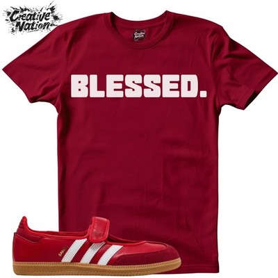 Shirt To Match Samba Jane Scarlet White Gum Unisex Tee Blessed Shirt