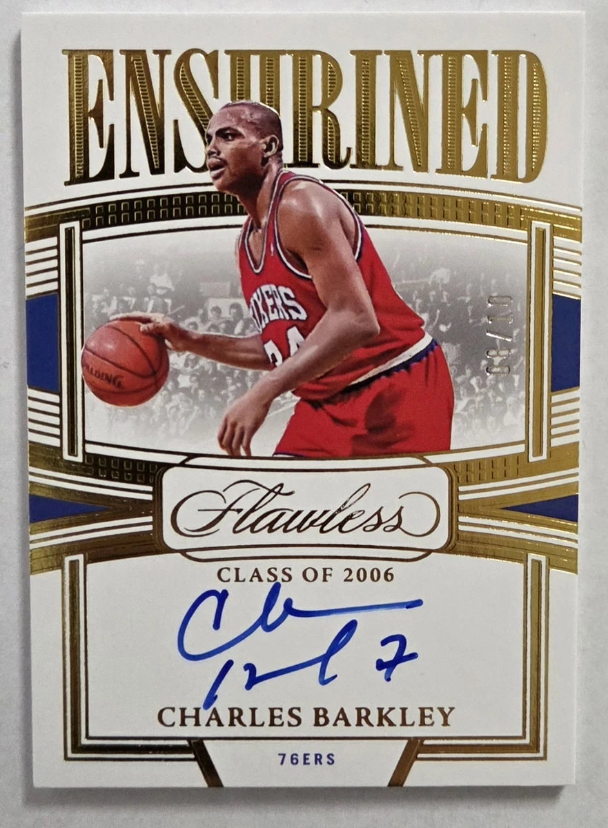 お値下げRevolution Charles Barkley Auto NBA Charles Barkley Basketball Original Autographed Sports Trading