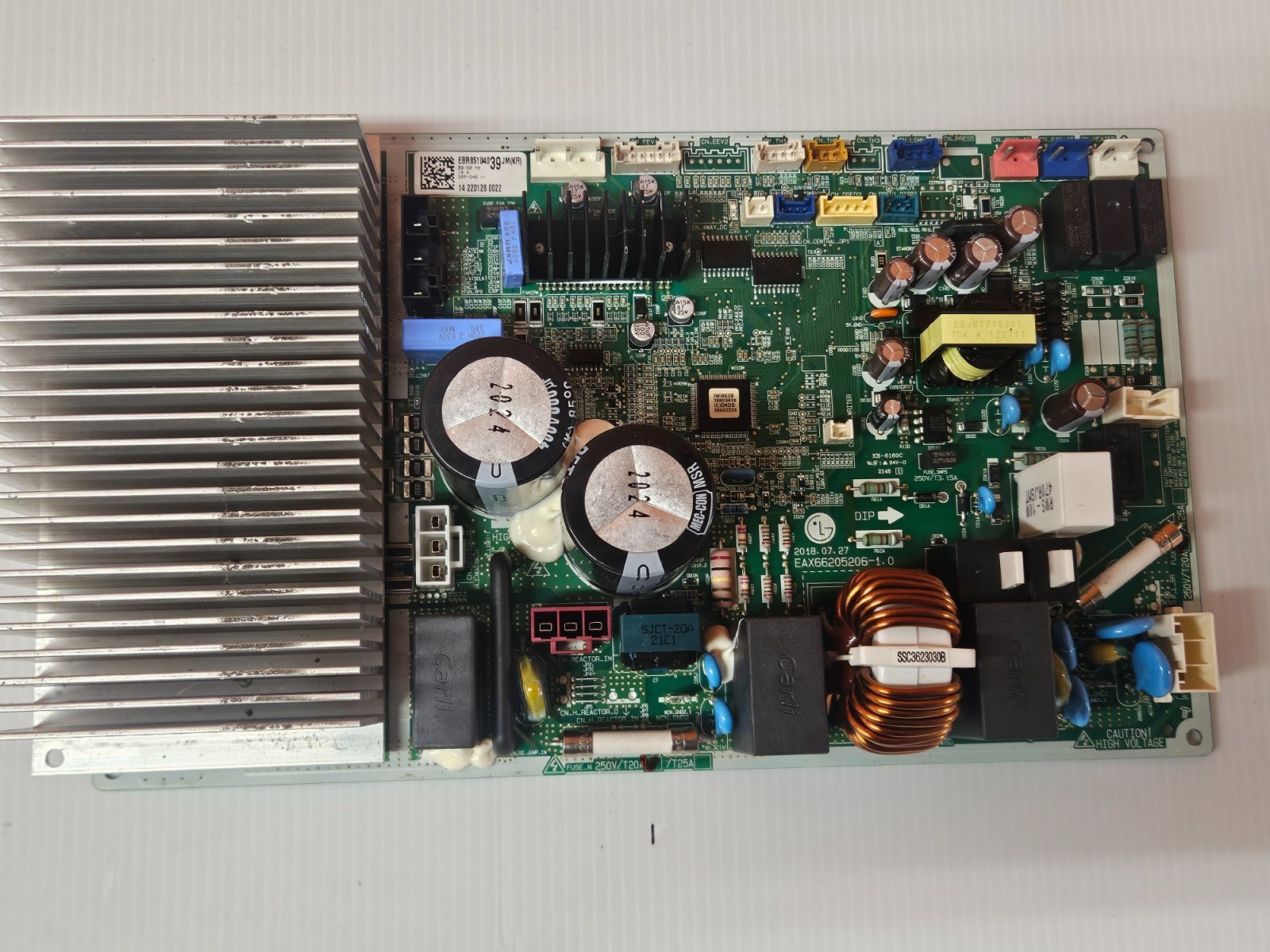 LG EBR85104033 PCB Assembly Control Board LSU363HLV3