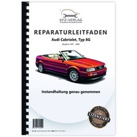 Audi Cabriolet 1991-2000 Instandhaltung Inspektion Wartung Reparaturleitfaden