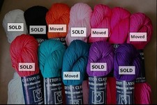 1 Hank  12 Colors Available - Cotton Classic by Tahki Yarns 100 Cotton 