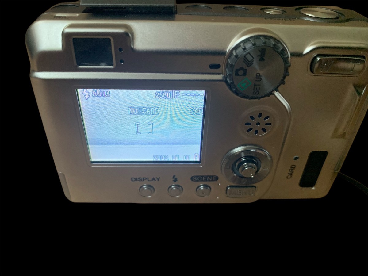 Kyocera Finecam S5R 5.0MP Digital Camera - Silver for sale