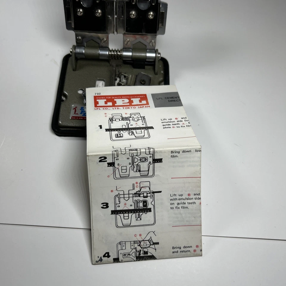 Empalmadora de película de cemento LPL 8 mm y Super8 y 16 mm Foto 4 de 4