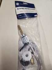 GE Water Filtration Faucet Chrome And Black UNFCTFBL New 3582