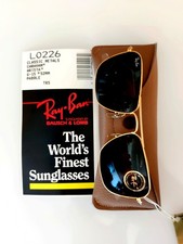 OCCHIALI DA SOLE VINTAGE RAY BAN B&L CARAVAN L0226 TOP GUN NOS 1980's