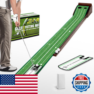 Eleko Meyar Golf Putting Mat Portable Indoor Putting Green Includes Putting