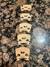 Bausch  Aubert Maple Violin Bridges Lot of 5