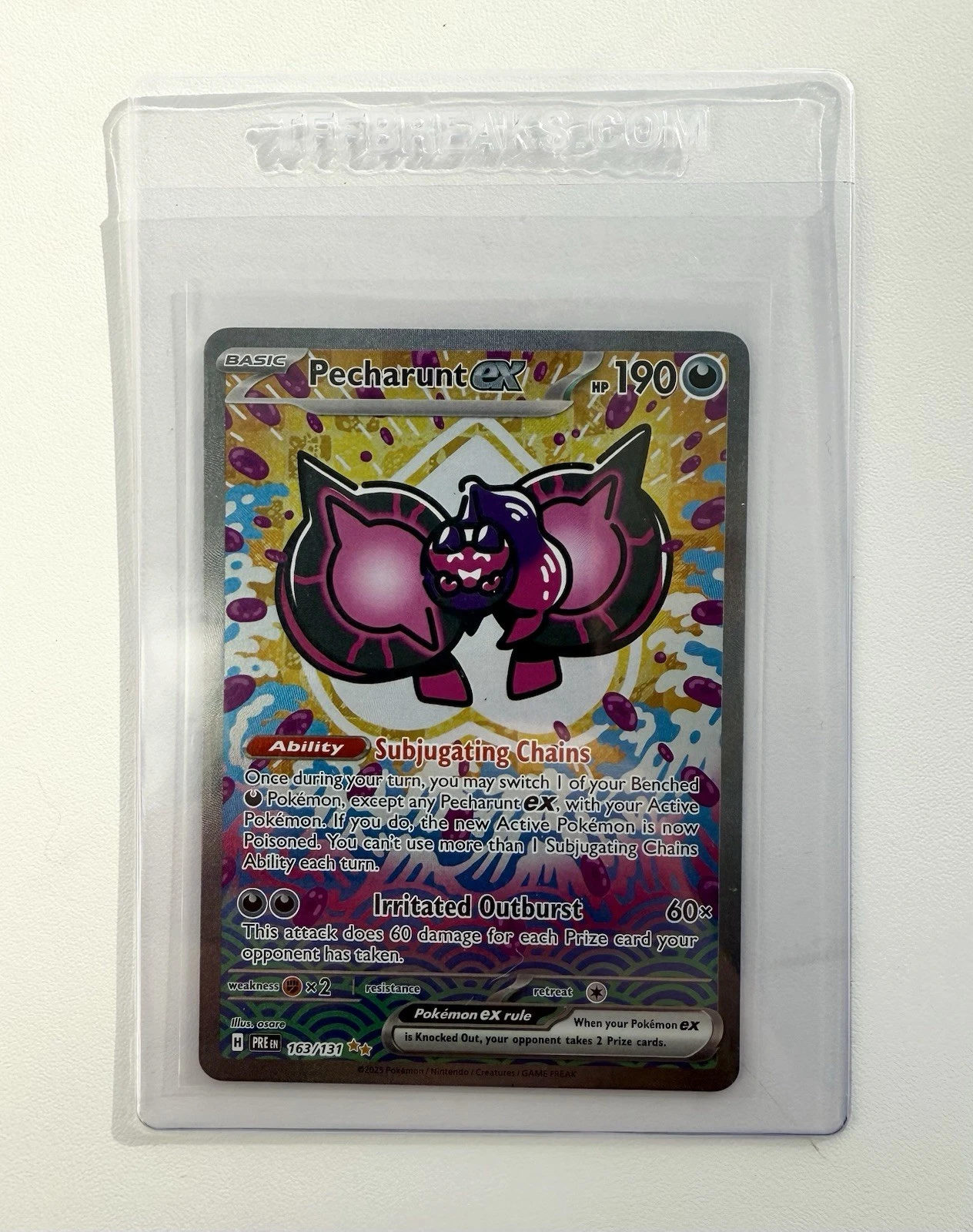 Deal for 163/131 Pecharunt ex : Special Illustration Rare : Pokemon Prismatic Evolutions