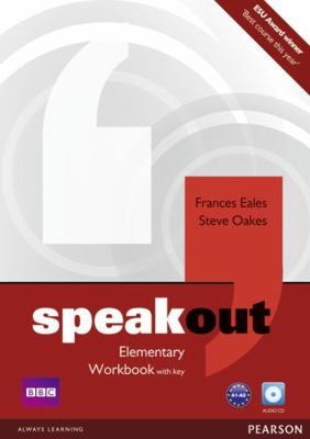 Speakout Elementary Workbook with Key and Audio CD Pack by Antonia Clare