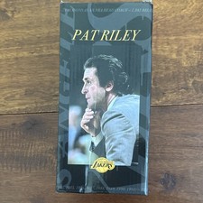 Lakers Pat Riley Basketball Coach Metal Figurine Black Gold Sports Collectible