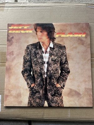 Jeff Beck Flash Vintage Vinyl LP Record Album Carmine Appice Rod Stewart Epic