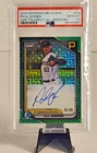 2024 Bowman Mega Box Paul Skenes Chrome Prospect Auto Green 35/99 PSA 10