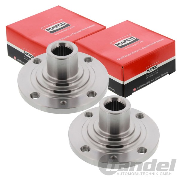 2X Mapco Radnabe Vorne Hinten Passend FüR Seat Cordoba Ibiza Inca Toledo VW Cadd-image
