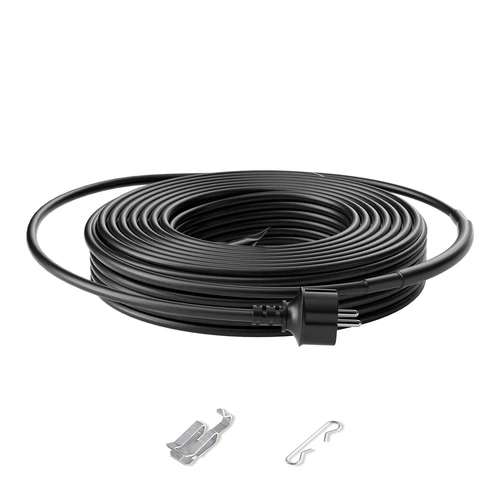 Self-Regulating Pipe Heating Cable 50FT 5W/FT Heat Tape for Pipes Roof