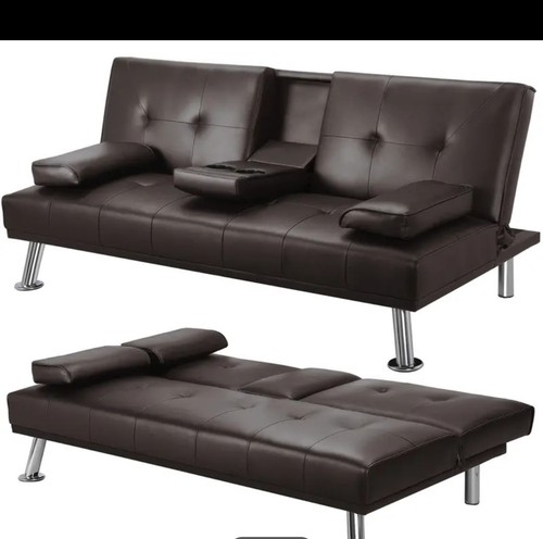 Costoffs 3er-Sofa Klappbares Schlafsofa mit Bettfunktion Couch - Bild 2 von 3