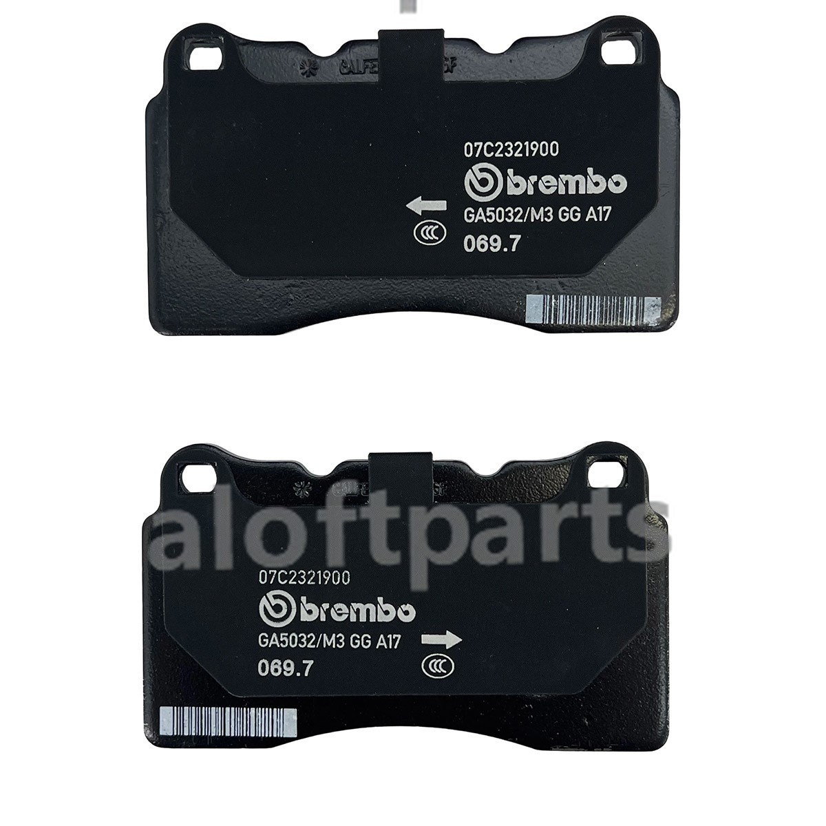 Maserati Ghibli 2014-2016 Front Brake pad sets Set P/N 673010326