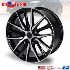 18" x 8" Machined & Black Replacement Wheel For Toyota Camry 2021-2023 Rim 95093