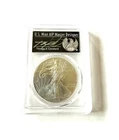 2017 (P) SILVER EAGLE PCGS MS70 FDOI Struck at Philadelphia Cleveland Signed