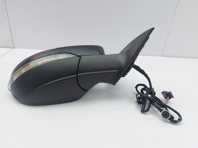VOLKSWAGEN SCIROCCO 2013 MANUAL FOLD WING MIRROR RIGHT SIDE IN BLACK LC9X