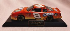 1:24 Scale Dale Earnhardt Jr. Oreo Ritz 8 Monte Carlo Model on Signed Stand