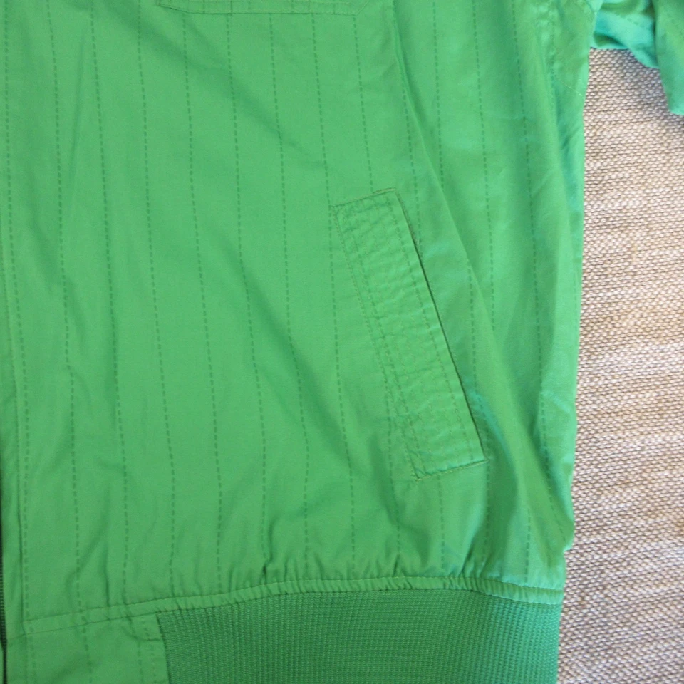 CHAQUETA BOMBER 3XL forrada cremallera completa LIVE MECHANICS BIEN ESTABLECIDA para hombre Foto 4 de 4