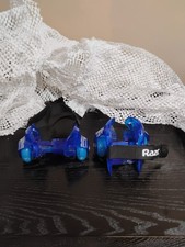 Razor Jetts DLX Heel Wheels Blue Wheeled Skate Shoes with Sparks for Kids Age 9 