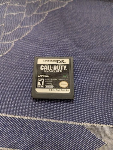 Call of Duty: Black Ops Nintendo DS Game Cartridge Tested