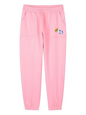Kenzo Girls Logo Print Cotton Joggers