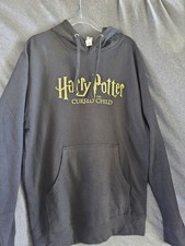 Black Harry Potter  The Cursed Child hoodie Size MEDIUM San Francisco theatre