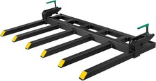 Clamp on Debris Fork for 48/60" Bucket Pallet fork Attachments Skidsteer Tractor