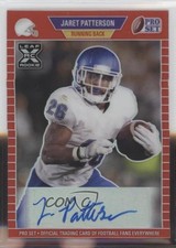 2021 Leaf Pro Set Metal 1989 Red Rainbow 43/100 Jaret Patterson #PA-JP1 Auto 2t9