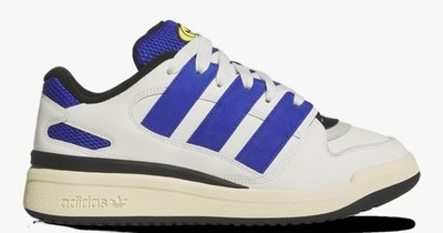 Adidas Forum 2000- MENS SIZE 7 Off White/semi Lucid Blue/easy Yellow