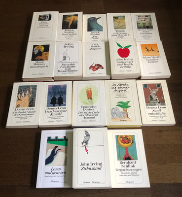 Buchsammlung Diogenes Verlag Literatur Klassiker Weltliteratur Lyrik Konvolut