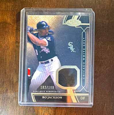 2019 Topps Tier One Top Shelf Relics Bo Jackson White Sox /199 TSR-BJ