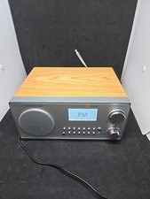 Sangean HDR-18 HD Radio/FM-Stereo/AM Wooden Cabinet Table-Top Radio No Remote