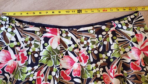 Talbots Woman Floral A-Line Pleated Lined Floral Skirt - Sz. 22W - Picture 3 of 8