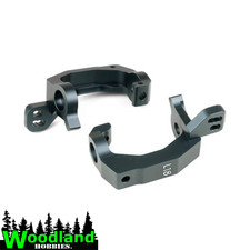 Tekno TKR9048B Spindle Carriers revised, L/R, aluminum, 18 degree, 2.0