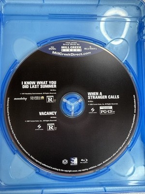 I Know What You Did Last Summer / When a Stranger Calls / Vacancy (Blu-ray)