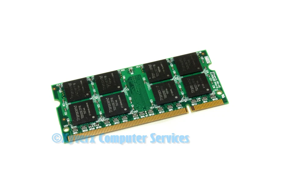 JM667QSJ-1G-E GENUINE ORIGINAL TRANSCEND LAPTOP MEMORY 1GB DDR2-667 SERIES - Image 2 of 2