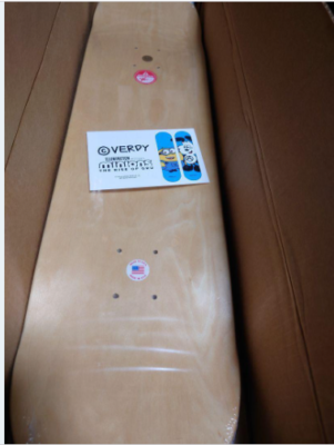 USJ MINIONS Otto × VERDY VICK Collaboration SKATEBOARD DECK USJ MINIONS Otto × VERDY VICK Collaboration SKATEBOARD DECK