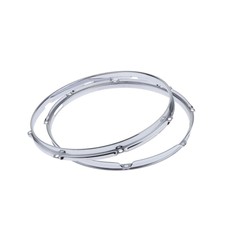 2 Pcs Solid 8 Lug Drum Hoop Snare Side Hoop (...