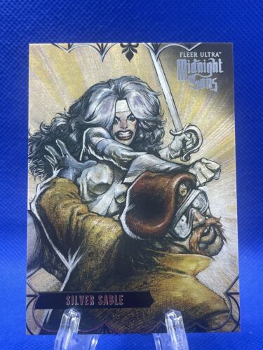 2023 Fleer Ultra Midnight Sons Silver Sable #83 Silver Base - Picture 1 of 2
