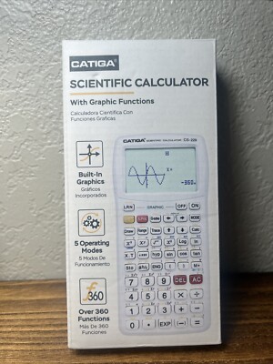 CATIGA Scientific Calculator with Graphic Functions - Multiple Modes NEW