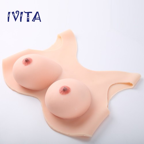 EE Cup Silikonbrüste Brustpanzer Transgender Full Soft Silicone Boobsplate - Bild 10 von 12