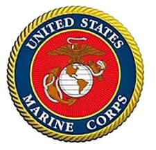 Pack of 12 US Marine Emblem Round Bike Motorcycle Hat Cap Lapel Pin HP1955