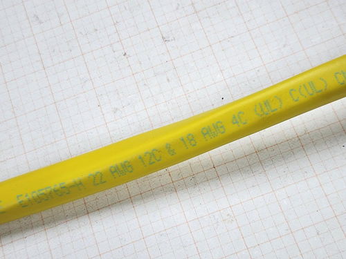 Carol 4EPL1S 18/4C+22/3P+22/4C+22/2C Plenum Access Control Cable CMP Yellow/50ft - Picture 4 of 11