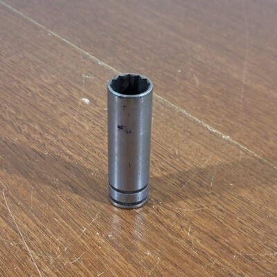 Vintage New Britain 13/16'' 12pt 1/2'' drive Deep Socket NTD26 USA