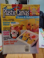 NEEDLECRAFT PLASTIC CANVAS HOME  HOLIDAY  85. 2003