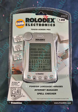 Franklin RT-8212 Rolodex 1 MB Touch File Pro Organizer New Old Stock Sealed